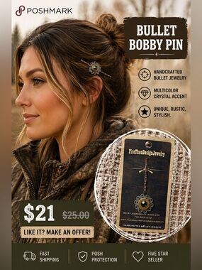 Bullet Bobby Pin